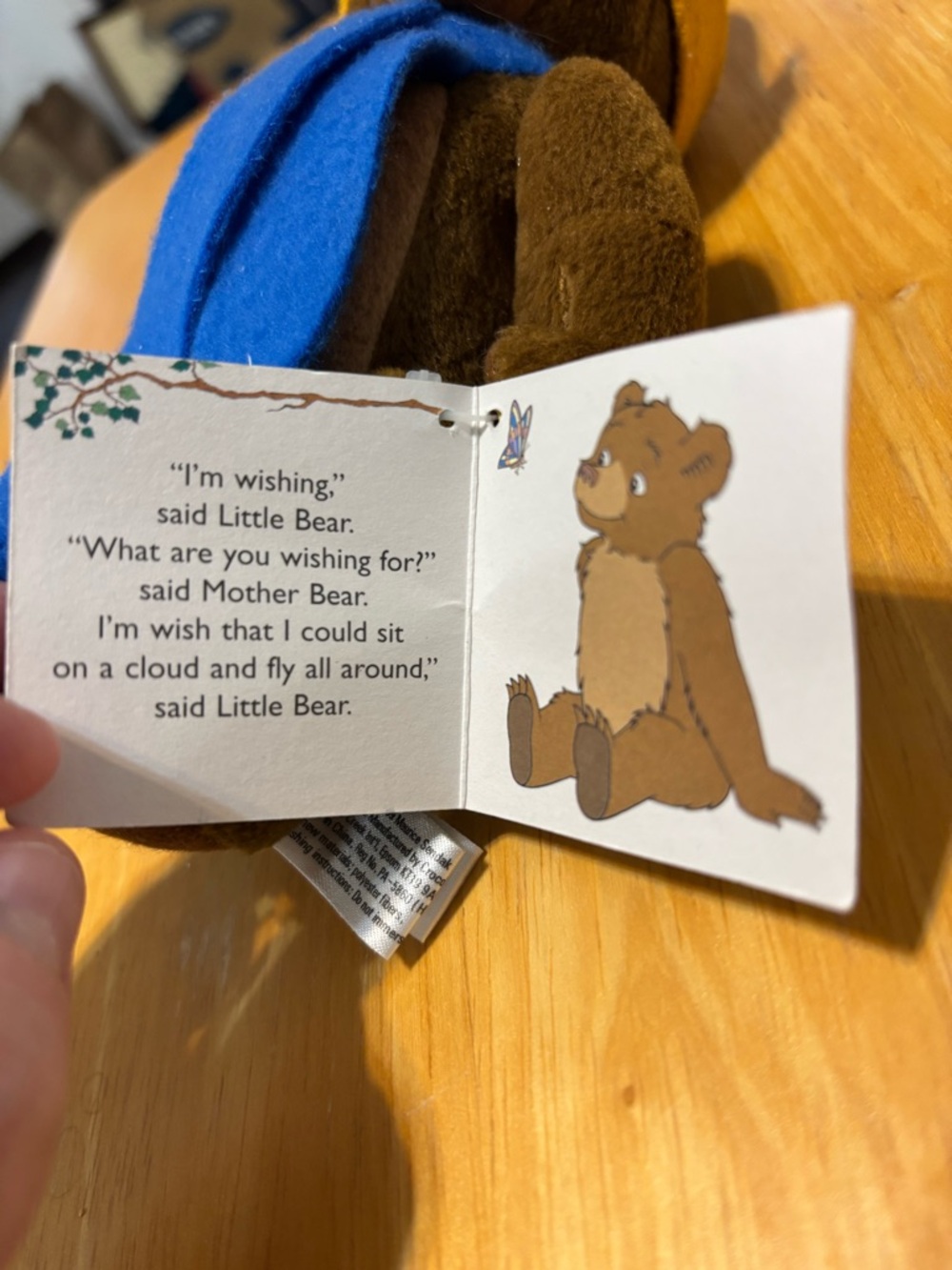 Vintage Maurice Sendak Little Bear Plush - Picture 4 of 6